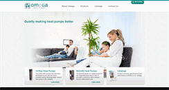 Desktop Screenshot of omega-heatpump.com
